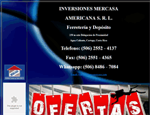 Tablet Screenshot of grupomercasa.com